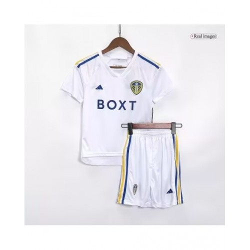 Youth Leeds United Jersey Kit 2023/24 Home